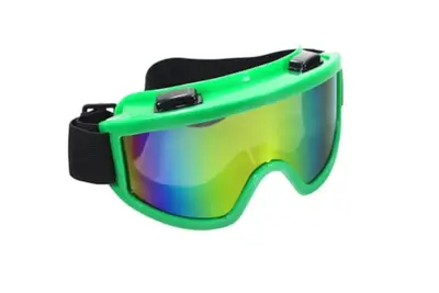 Ochelari cross enduro atv WB G-04,rama verde,sticla oglinda
