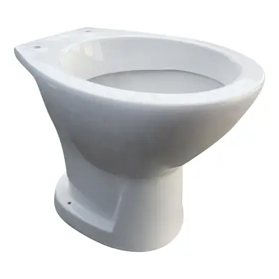 Vas WC pe pardoseala pentru curte Rustic Neo iesire verticala alb