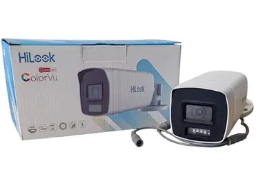 Camera supraveghere exterior Hikvision HiLook Smart Hybrid Light ColorVu THC-B229-LS, 2 MP, 2.8 mm…