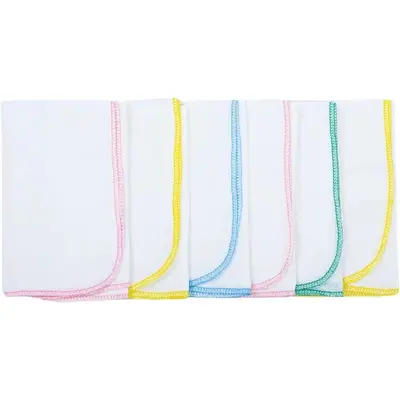 Set 6 scutece tetra, Bubaba, Din bumbac, Cu multiple intrebuintari, 40x40 cm, Placute la atingere…