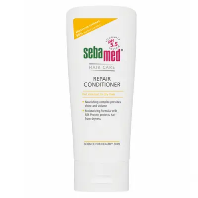 Balsam dermatologic nutritiv restructurant pentru par deteriorat Sebamed (Concentratie: Balsam…