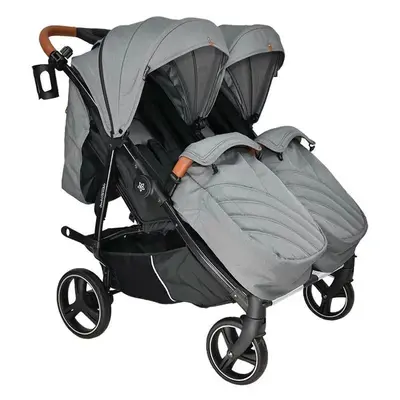 Carucior gemeni, Bebe Stars, Double Trouble, De la nastere pana la 22 Kg, Cadru din aluminiu…