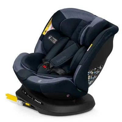 Scaun auto, Lionelo, Bastiaan Plus i-Size, 4 in 1, Protectie laterala, Cu spatar inclinabil in 6…
