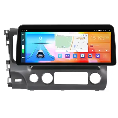 Navigatie dedicata cu Android Honda Civic VIII Sedan 2006 - 2011, 4GB RAM, Radio GPS Dual Zone…