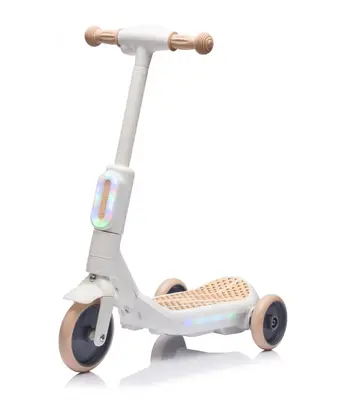 Trotineta electrica cu aburi si lumini pentru copii, cu 3 roti, stabila, Kinderauto Aquamist, 30W…