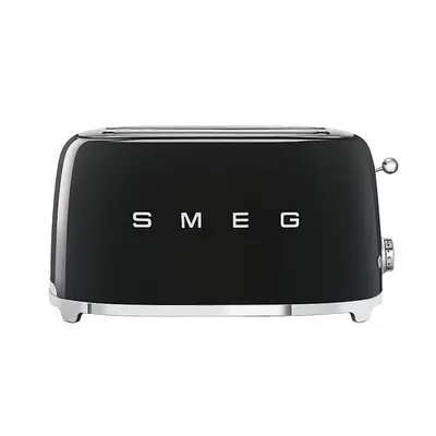 Prajitor de paine Smeg TSF02BLEU, 1500W, 2 felii, 6 Trepte pentru rumenire (Negru)