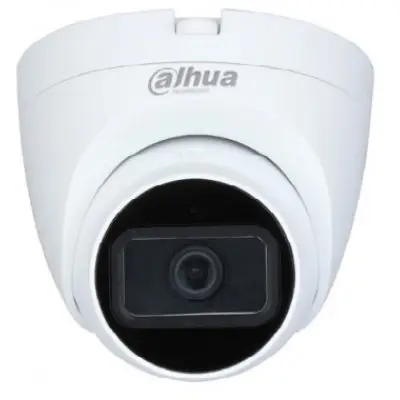 Camera dome HDCVI Dahua HAC-HDW1500TRQ-0280B-S2, 5MP, lentila 2.8mm, Starlight, IR 25m…