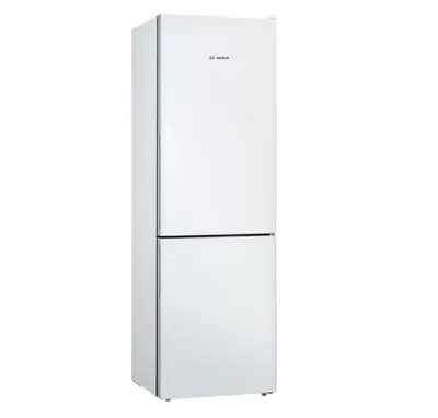 Combina frigorifica Bosch KGV362WEAS, 308 L, Static, Clasa E, H 186 cm (Alb)