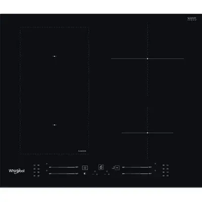Whirlpool Plita Whirlpool WSS4060BF, Inductie 4 zone de gatit, Negru