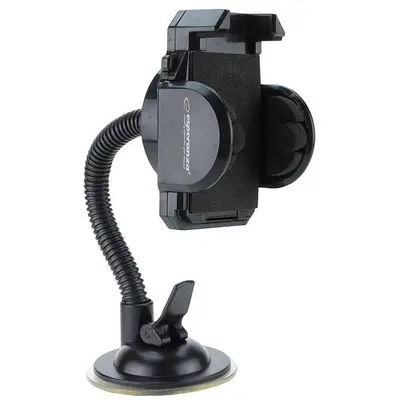 ESPERANZA Suport auto pentru telefon Esperanza Koala EMH105, ajustabil, universal, Negru