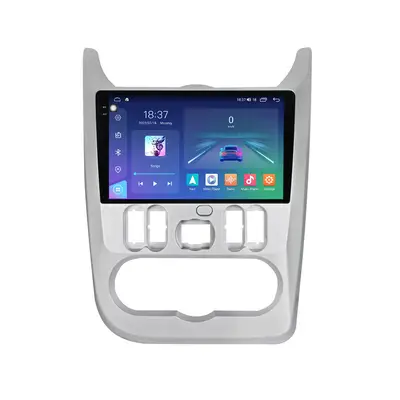 Navigatie dedicata cu Android Dacia Logan I 2008 - 2013, 4GB RAM, Radio GPS Dual Zone, Display 2K…