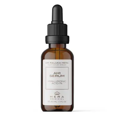 Ser facial hidratant AH1 cu acid hialuronic 1%, Hera Medical, 30 ml (Gramaj: 30 ml)