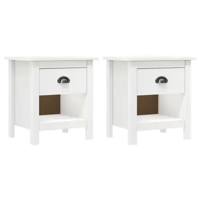 Noptiere hill, 2 buc., 46x35x49,5 cm, lemn masiv de pin