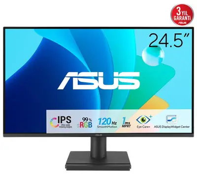 Monitor Gaming ASUS VA259HGA, 24.5", 1920 x 1080 pixeli, Black, 3 ani Garantie