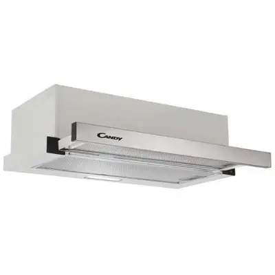 Hota Incorporabila Telescopica CBT6130/3X Iluminare LED 2 Filtre Clasa B 60cm Silver