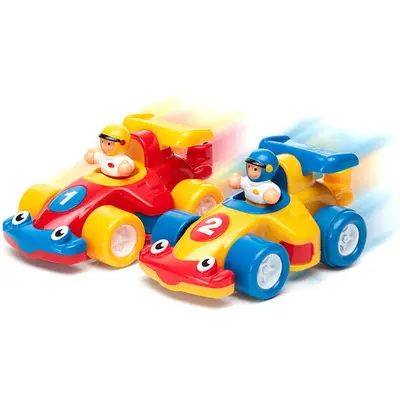WOW Toys Jucarie pentru copii WOW Toys, Set masini de curse, The Turbo Twins, 1-5 ani