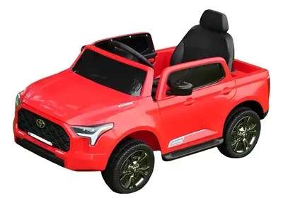 Masinuta electrica pentru copii, Toyota Tundra I-max Force, 12V 80W, echipata premium, rosie