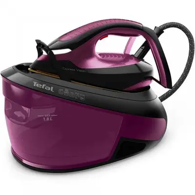 Statie de calcat Tefal Express Vision SV8152E0, Putere 2800 W, Jet de abur 480 g/min, Abur variabil…