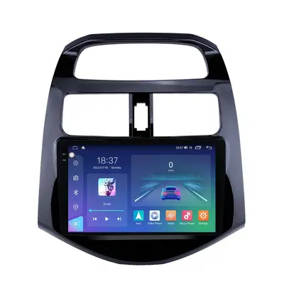 Navigatie dedicata cu Android Chevrolet Spark 2009 - 2015, 4GB RAM, Radio GPS Dual Zone, Display 2K…