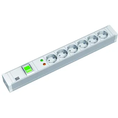 PDU Bachmann IT PDU 6x prize Schuko, 2m, alb