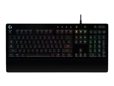Tastatura Gaming Logitech G213 PRODIGY, Iluminare RGB, layout UK (Negru)