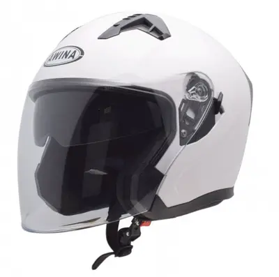 Casca moto semi-integrala Jk528, culoare alb, marime S