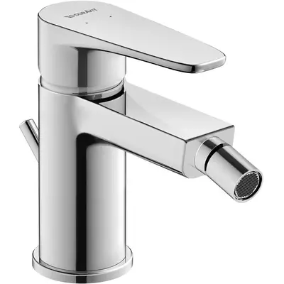 Duravit Baterie bideu Duravit A.1 A12400011010, marime S, cartus ceramic, 128 mm, set evacuare cu…