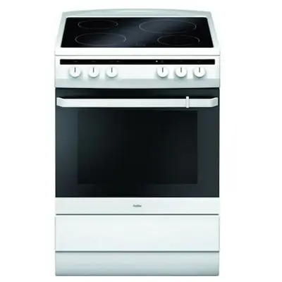 AMICA Aragaz Amica, 618CE3.333HQ W, Alb, 10 functii, vitroceramic, electric, 60 cm latime, 65L…