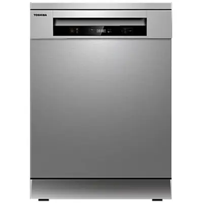 Toshiba Masina de spalat vase Toshiba DW-14F5EE(S)-PL FS, 60 cm, inox, 6 programe, 14 seturi