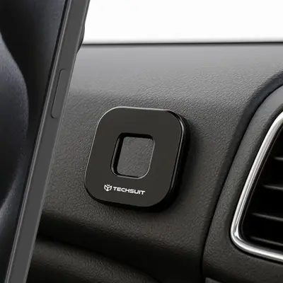 techsuit Suport Auto Magnetic Techsuit HOLD210, Universal, Negru