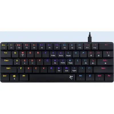 White Shark Tastatura Gaming White Shark NAGAMAKI Red Switch Mecanica Negru
