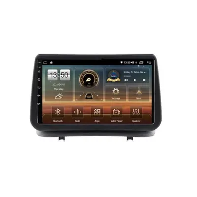 Navigatie dedicata cu Android Renault Clio III 2005 - 2012, 4GB RAM, Radio GPS Dual Zone, Display…