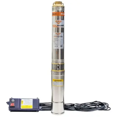 Ruris Pompa submersibila de mare adancime Ruris Aqua 890, 750 W, 79 m, 70l l/min, 4 inch…