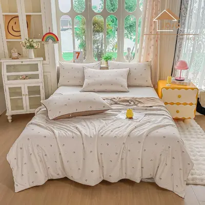 Pilota de Vara Racoritoare Ice Touch, 200x230cm + 2 fete de perna 50x70cm - Ultra Usoara, Efect…