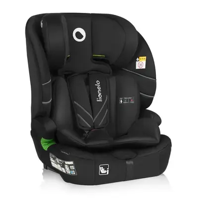 Scaun auto i-Size, Lionelo, Levi Fix, 76 - 150 cm, 1/2/3, ISOFIX + Top Tether, Tetiera reglabila in…