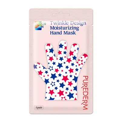 Mască pt mâini - Twinkle Design Moisturizing Hand Mask 1 pereche - Purederm