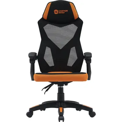 Canyon Scaun Gaming Canyon Wave MCH02, spatar reglabil, 120 Kg, Negru-Portocaliu