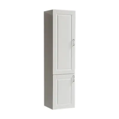 Dulap baie suspendat Virgo alb 40x163 cm