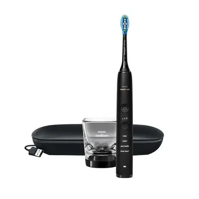 Periuta electrica sonica Philips Sonicare DiamondClean HX9911/09, 62000 miscari/minut, 4 moduri de…