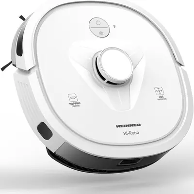HEINNER Robot de aspirare Heinner HI-Robo HRVC-M33WH, WI-FI, aspirator si mop, 14.4V- 3350 mAh…