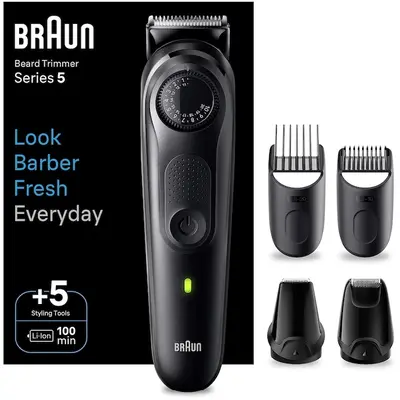 Aparat de Tuns Barba BT5430 Beard Trimmer 40 Setari Autonomie 100min Negru