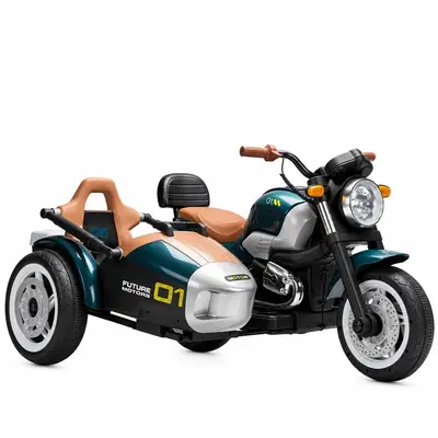 Motocicleta electrica cu atas BJTS0926, pentru copii 3-9 ani, 150W, 12V 12Ah, echipare premium…