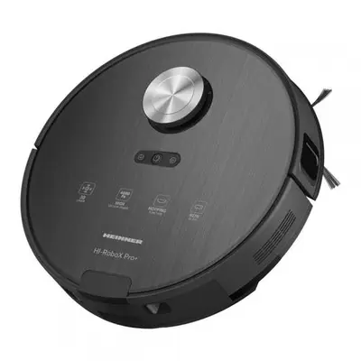 Aspirator robot Heinner HI-RoboX PRO+ HRVC-MAI52BK, Autonomie 200 minute, Tehnologie Ai, Functie…