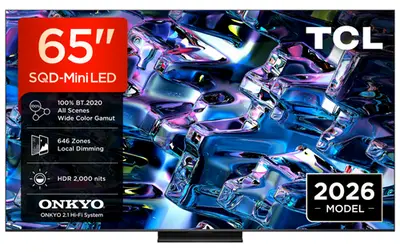 Televizor SQD-MiniLED 165 cm (65inch) 65MSQLED80L, Ultra HD 4K, Smart TV, WiFi, CI