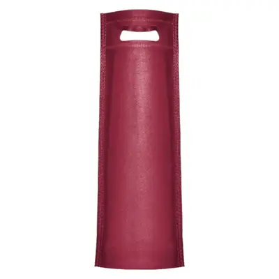 Sacoșă din textil pentru sticle - vișiniu - Default Title