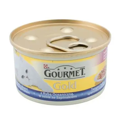 Gourmet Gold Cons Peste/Spanac 85 g