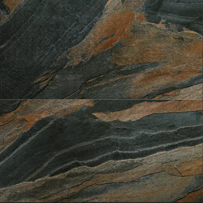 Gresie antiderapanta exterior / interior Slate Anthracite 60 x 120 cm mata portelanata rectificata…