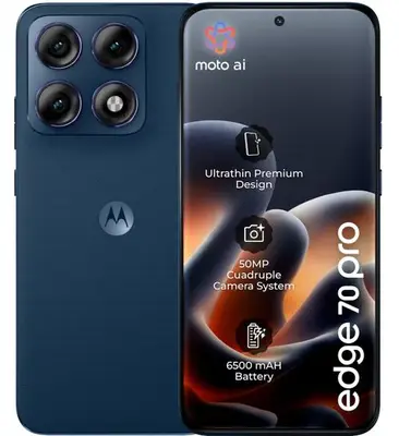 Telefon Mobil Motorola Edge 70 Pro, Procesor Mediatek Dimensity 8500 Extreme, AMOLED 6.78inch, 8GB…