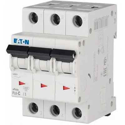 Siguranta automata 3P 32A Eaton PL6-C32/3 286604