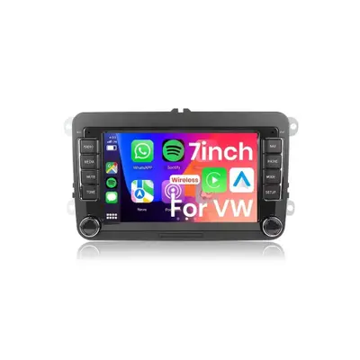 Navigatie Android 7 inch 4GB+64GB CarPlay Android Auto GPS WIFI compatibila Volkswagen Seat Skoda…